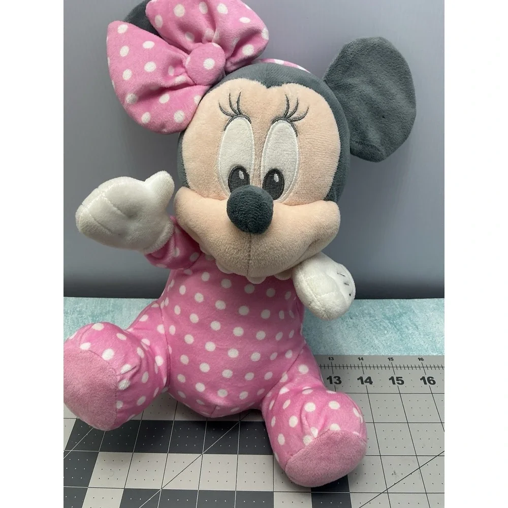 Vintage Disney Babies Plush‎ Baby Minnie Mouse Stuffed Animal 13